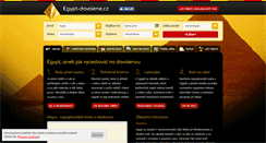 Desktop Screenshot of egypt-dovolene.cz