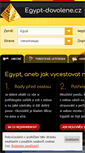 Mobile Screenshot of egypt-dovolene.cz